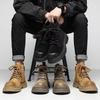 Motorrad Schuhe Männer Mode High Top Schuhe Chunky Ankle Stiefel Für Männer Casual Outdoor Turnschuhe Männer Punk Britischen Stil Männer der Stiefel