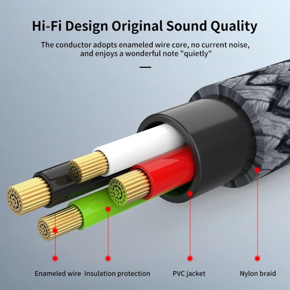 Audio Headphone Adapter USB To 3.5mm Wired Headset Converter Earphone Adapter  For Headphones/Phone