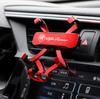 Zinc Alloy Car Styling Phone Holder Air Vent Mount Clip For Alfa Romeo 156 159 147 4C 8C 166 Giulia Giulietta Mito Stelvio GT