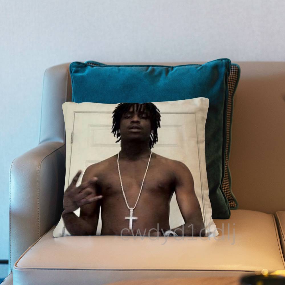 Sosa C-Chief K-Keef Pillow Case Short Plush Sofa Decorative Gift Home Double-Sided Printing Cushio
