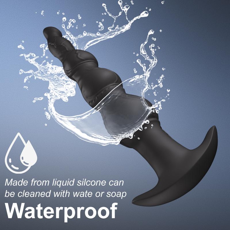 Silicone Anal Butt Plug Prostate Massage Huge Anal Dildo with Flared Base Premium Training Sets Adult Sex Toys for Women Men