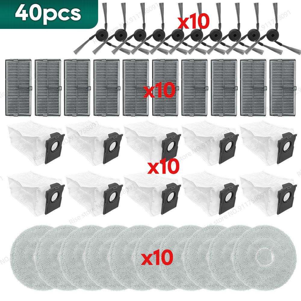 Compatibil pentru Mova P50 Pro Ultra, Mova P10 Pro Ultra Accesorii Perie Tricut Filtru Hepa Lavetă Mop Sac de Praf