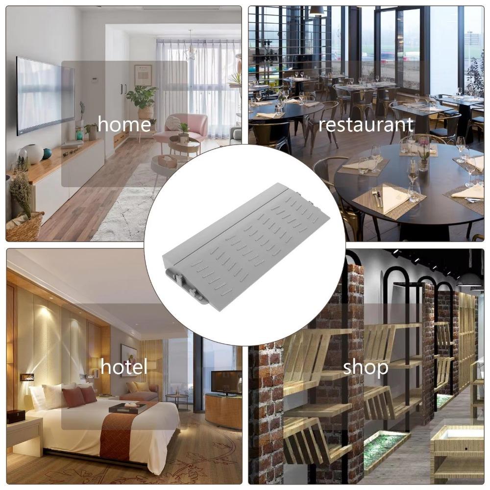 Portable Plastic Sweeping Robot Climbing Mat Durable Threshold Ramp Doorway Strip Atv Pickup Trucks