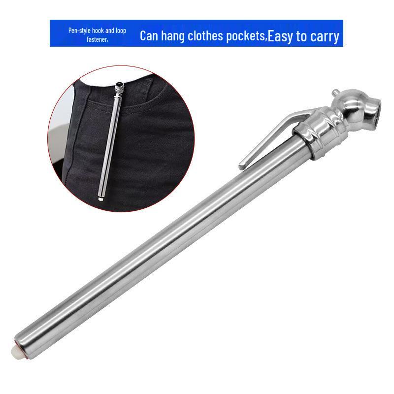 Tire Pressure Gauge Pen – Portable, Mechanical, No Battery Needed