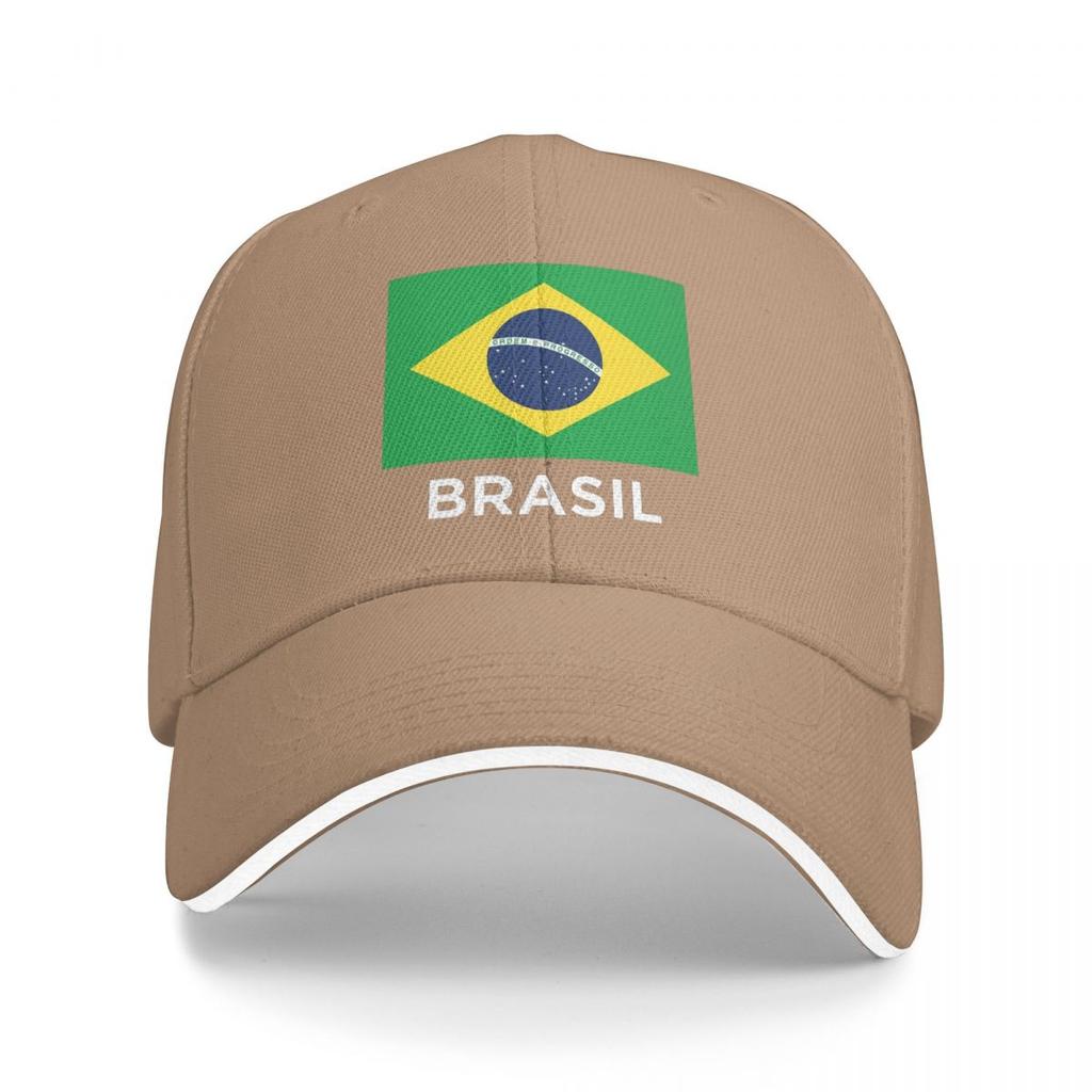 Brazil Soccer Team Football Brazilian Flag Baseball Caps Snapback Baseball Hats Breathable Casual Casquette Outdoor Unisex