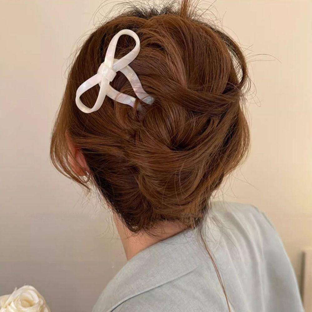 Haarstab Schleife Essigsäure Chinesischer Stil Kopfschmuck Pan Haargabel Niedliche U-förmige Haarnadel Damen