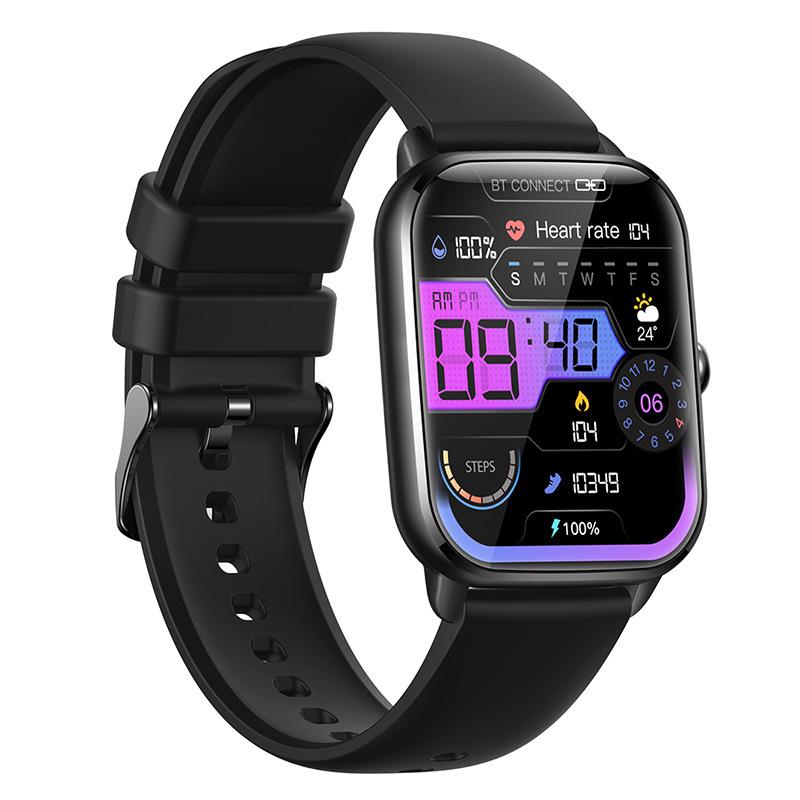Large Screen Female Smart Watch Heart Rate Blood Pressure Smart Bracelet Bluetooth Call Voice Assistant Waterproof
