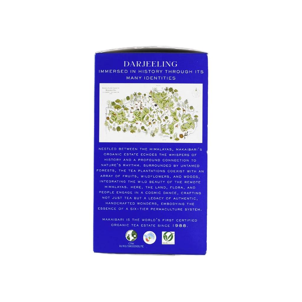 Makaibari Roasted Black Tea | 250 gms Loose Leaf | MonoCarton Black Tea | Roasted Chai| Strong Chai