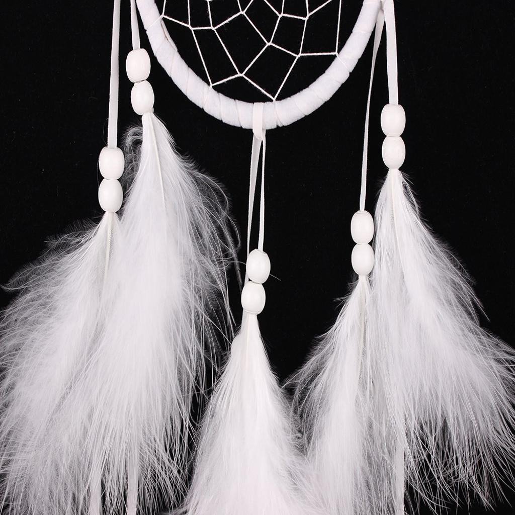 Feather Dream Catcher Decor Household Fengshui Crafts for Creative Ornaments for Home Dormitory Kids Room Wall Decor Sup