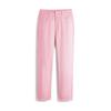 In-stock Women's Mid-Rise Pink Straight-Leg Jeans