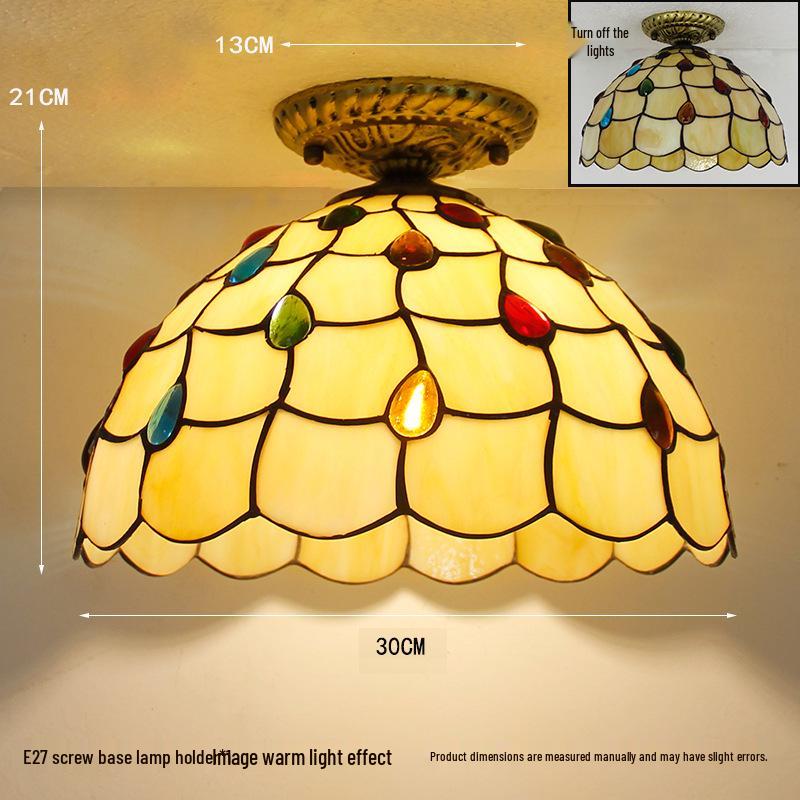 European Retro Ceiling Light - Decorative Lighting for Living Rooms, Bedrooms, Hallways & Stairwells with Free Shipping
