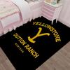 Yellowstone Printed Carpet, Rug for Office Chair Living Room Bedroom Kitchen Room Decor Gifts.
