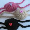 Hand-knitted Halloween funny colorful line mask and hat