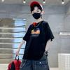 Cotton Cartoon Short Sleeve T Shirt For Boys Summer Loose Casual Top