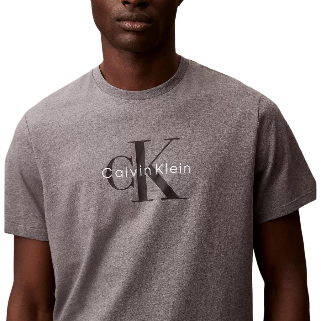 Calvin Klein Minimalist Casual Letter Print Loose Short Sleeve T-Shirt Men Tops 4RB862G-P7E