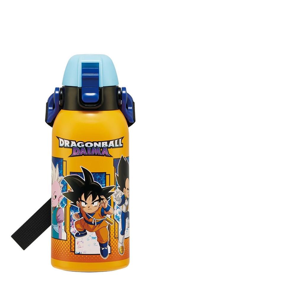 Skater Stainless Steel Water Direct and Dragon Ball DAIMA for Insulated Water Sports Water Children's Bottle, 600ml, Drinking, Kid-Friendly