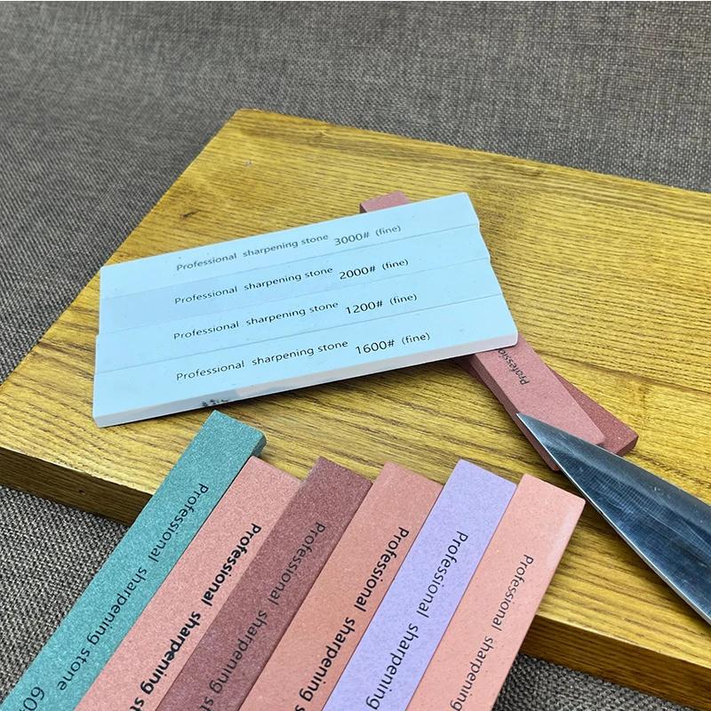 Size Knife Sharpener Sharpening Stone Grit 240-3000# Professional Fixed Grinding stone Whetstone Water Kitchen Tool sharpening