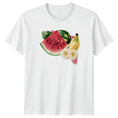 Watercolor Summer Fruits Watermelon And TShirt Tropical Fruit Summer Holiday