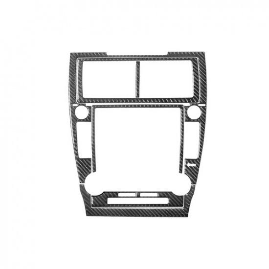 6Pcs Carbon Fiber Interior Central Console Cover Trim For Toyota Camry 2012-2014