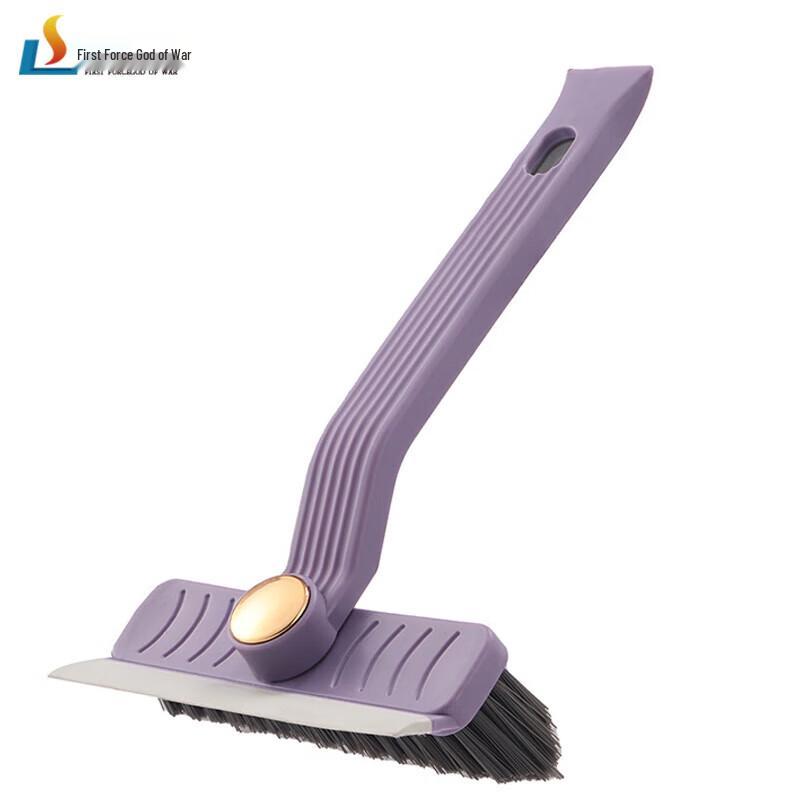 Multifunctional Rotating Gap Cleaning Brush with Scraper