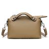 Modische einfarbige Damen-Schultertasche aus echtem Leder, Crossbody-Tasche, Luxus-Rindsleder, Damen-Handtaschen, Marken-Freizeit-Tote Sac A Main
