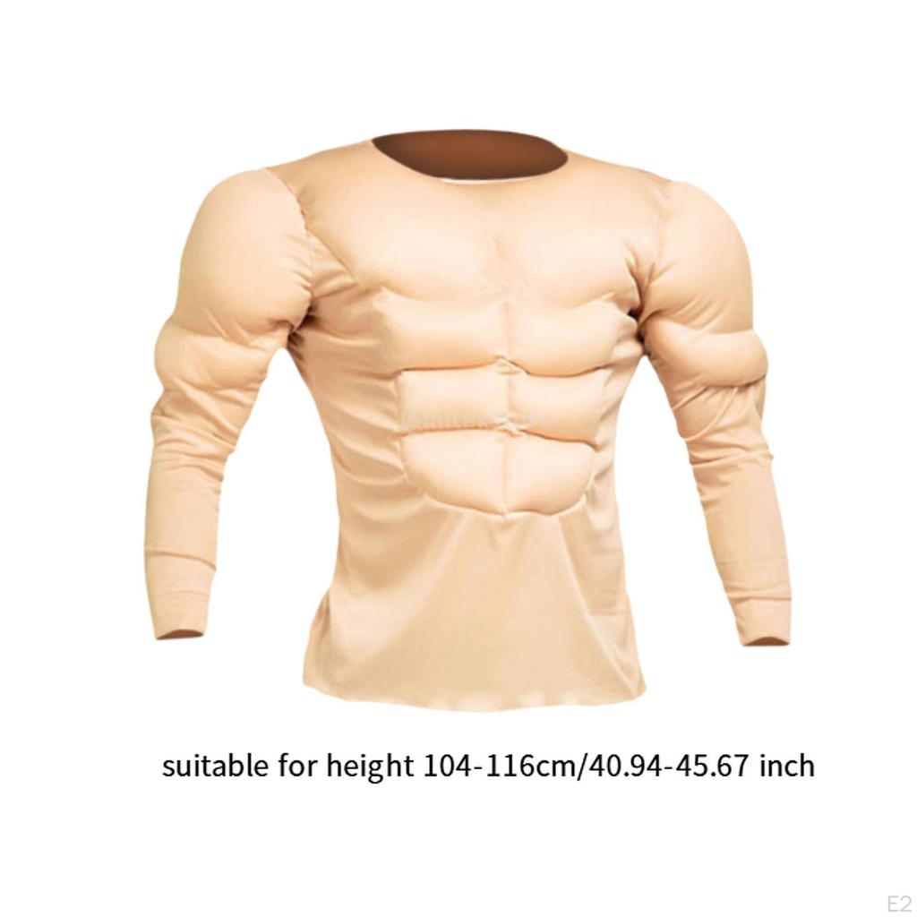 3D Myk Kroppsbygger Kostyme for Cosplay, Temabursdagsselskap