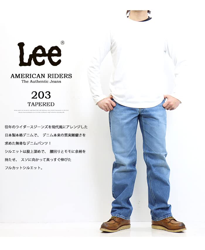 Lee Jeans AMERICAN RIDERS 200 Denim Pants Loose Navy Men's