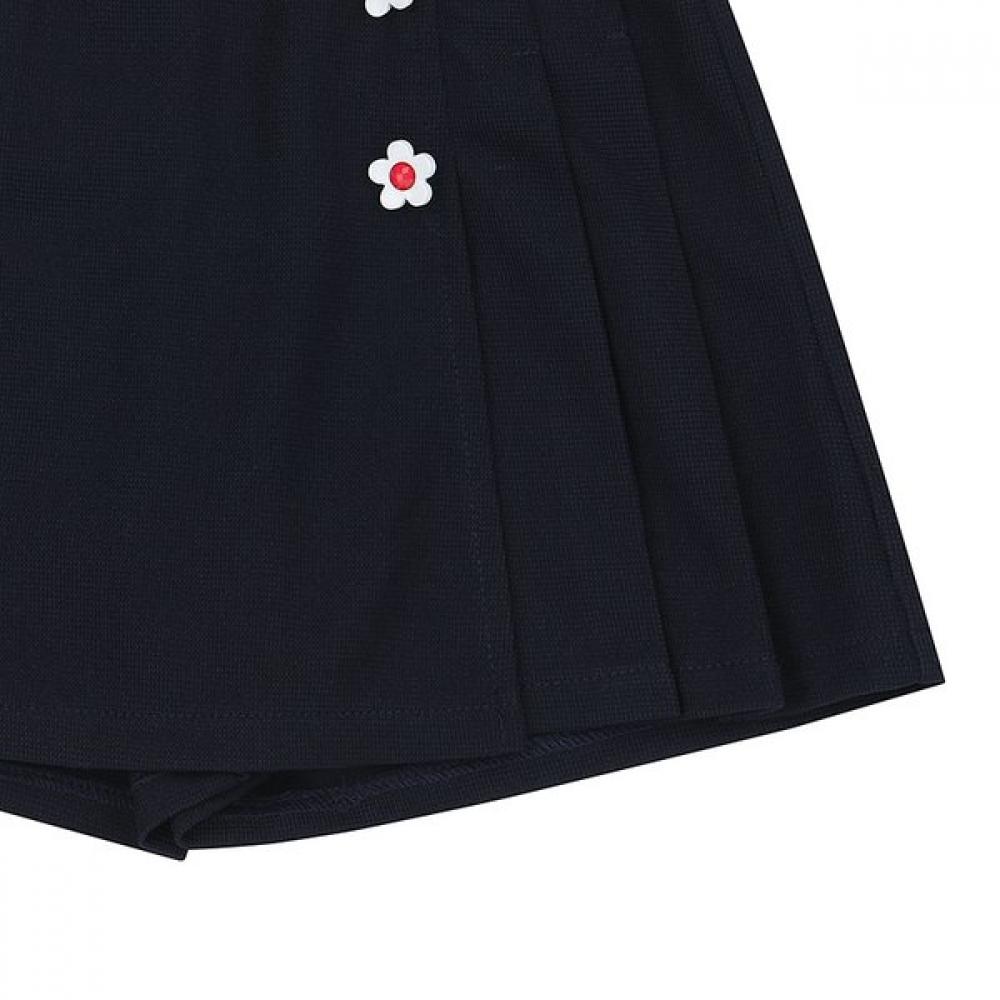 French Cat PleaTed CuloTTes Navy P T q62dsP010