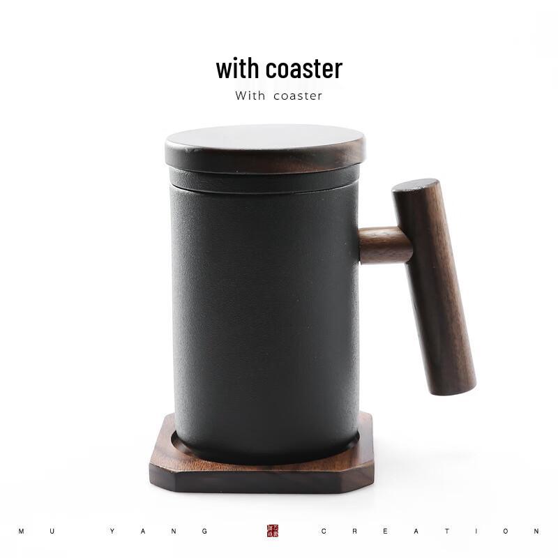 Ceramic Tea Infuser Mug with Lid