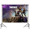 Perfect Fortnite Game Theme Party Decorations for Boys Action Figures Banner Cake Kids Birthday Party Tableware Decoration Backgrounds