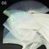 1M Iridescent Organ Pleated Fabric Shiny Magic Coloured Voile Fabric For DIY Costume Wedding Photography Background Decor