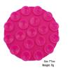 19-Hole Silicone Suction Cup Phone Holder & Power Bank Adhesive Sticker