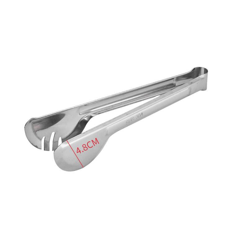 ABDO 9-inch Half-Round Stainless Steel Buffet Tong