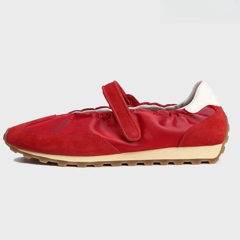 Fashion 2025 Spring New Brand Women Flats Round Toe Shallow Slip On Ladies Casual Ballet Shoes Soft Leather Elegant Solid Color Shoes