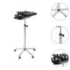 Rolling Salon Tray On Wheels Hair Dyeing Rack Hair Tools Organizer for Salon