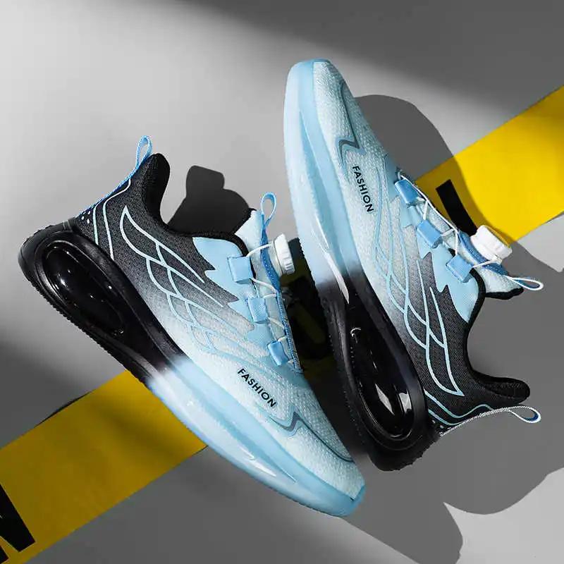 Fashion Flat-heeled Round Tip Running Male Sneakers Men's Casual Sapatenis Shoes Luxury Sports Sports Top Luxury Super Cozy