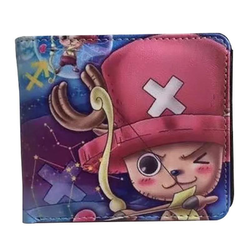 One Piece Luffy & Zoro унисекс из искусственной кожи короткий кошелек и портмоне wallet