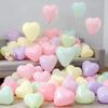Macaron Colored Heart Shaped Balloons Latex Floating In the Air for Kindergarten Activities Children's Birthday Party Decorat...