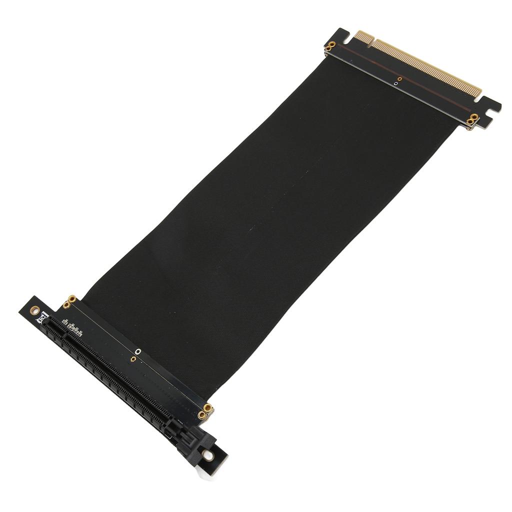 PCIE 3.0 X16 Extender 128Gbp s Right Angle EMI Shielding GPU Extension Cable for GTX1080 GTX1080Ti RTX2060