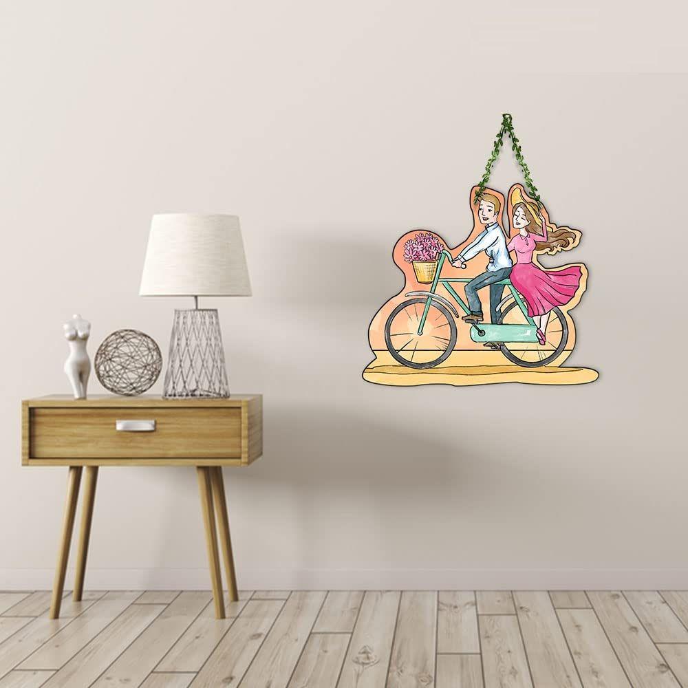 Couple Wall Hanging for Home Decor | Couple Gifts | Valentine Decor Items for Girlfriend Boyfriend Husband Wife