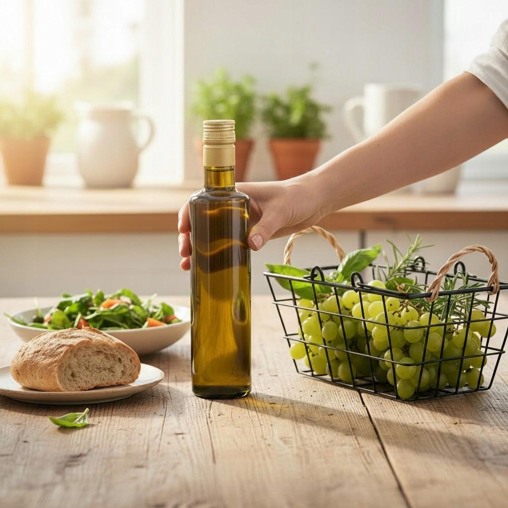 50x Bottle DORICA OLIVE 500ml Bottles for Olive Oil Juice 50pcs + CAP 0.5l