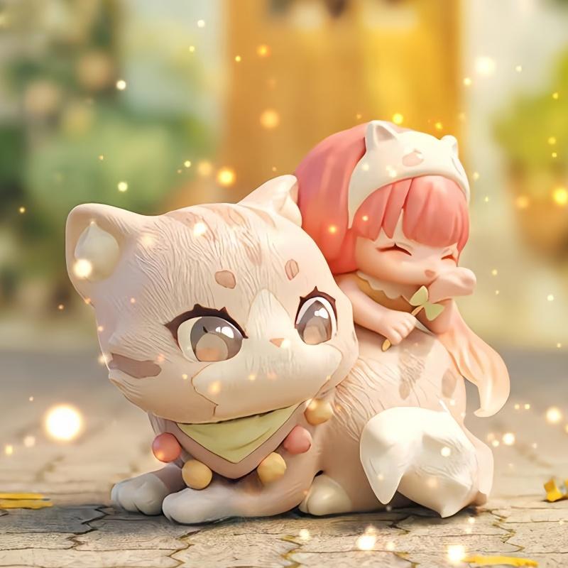 New   Cat Ni Cub Kitten Accompanies You Series Surprise  Figurine Cute Festvial Gifts Surprise Trendy Toys