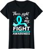 Their Fight Is My Fight Addiction Recovery Awareness Ladies' Crewneck T-Shirt Unisex T-Shirt