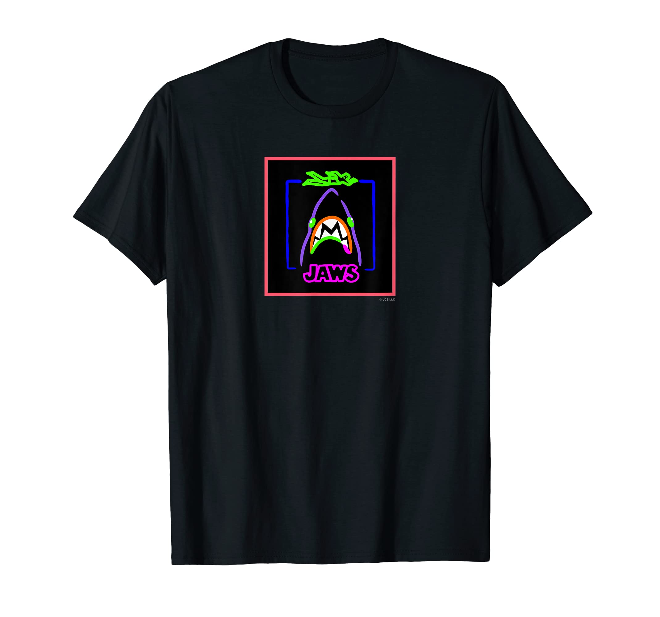

Jaws JAWS POSTER (NEON) T-shirt