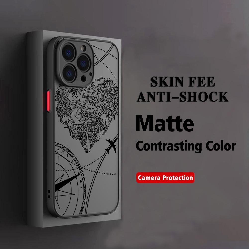 

HOT Travel nspired Airplane Route Phone Case For iPhone 17 16e 16 15 14 13 12 11 Mini Pro Air Max X XR XSMax 7 8 6 Plus Matte iPhone 11