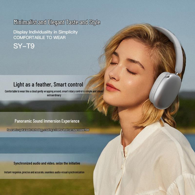 New Hot-Selling Bluetooth Over-Ear Headphones: Good Sound, Long Battery, Noise Reduction, Wireless Sports & Gaming