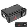 Hazard Warning Flasher Door Lock Switch 61318368920 Fit for E46 3 Series