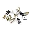 240pcs Mixed U-Type Metal Clips Car Console Instrument Panel Dash Trim Retainers