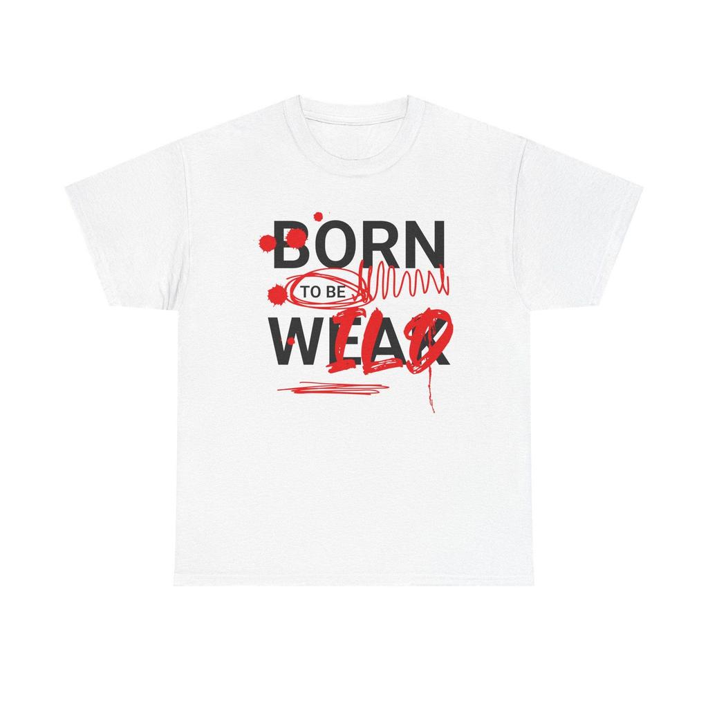 Born To Be Wild Graphic Tee | Born To Be Wild Shirt, Red Black Typography Design