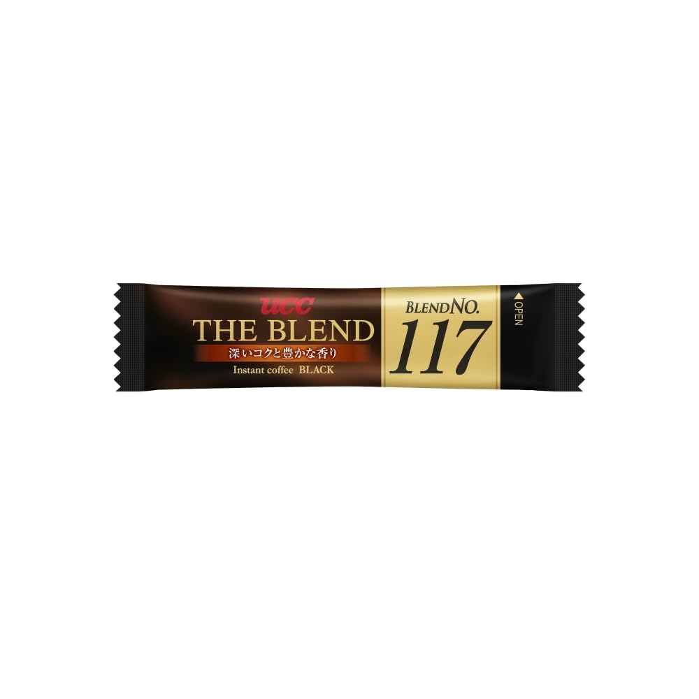 The Blend UCC 117 Stick Coffee, 100 sticks [Instant Coffee] [EC Exclusive]